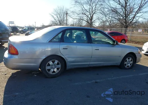 2000 Toyota Avalon Xl from USA, damaged, VIN 4T1BF28B9YU109775